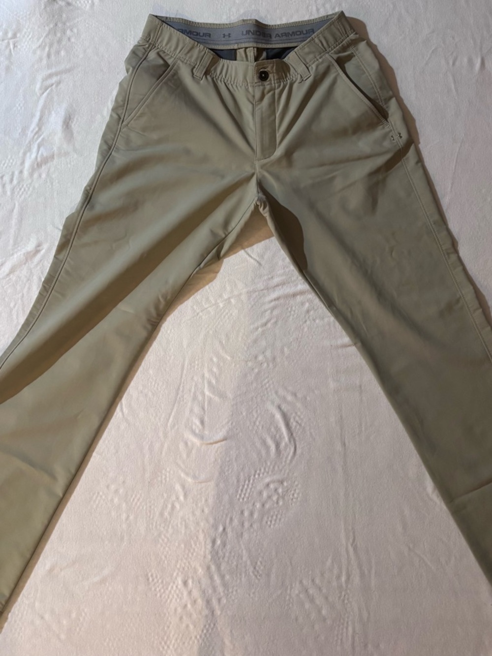 Under Armour Men’s Chino-Style Performance Pants — khaki